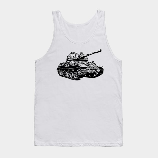 Tank Vintage // Pencil Sketch Tank Top by Amor13Fati